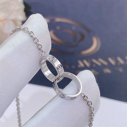 [Okajuri Jewelry]LOVE BRACELET DOUBLE RING