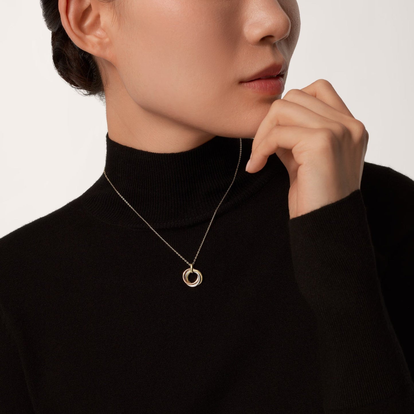 [Okajuri Jewelry] TRINITY SMALL NECKLACE
