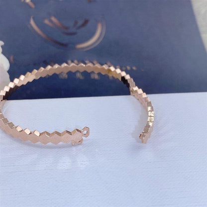 [Okajuri Jewelry]BEE LOVE PINK GOLD BRACELET