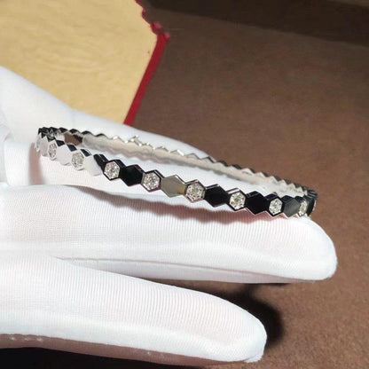 [Okajuri Jewelry]BEE LOVE SILVER DIAMOND BRACELET
