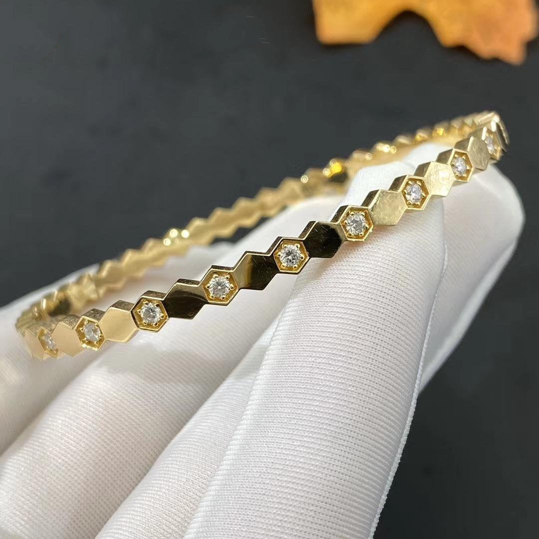 [Okajuri Jewelry]BEE LOVE GOLD DIAMOND BRACELET