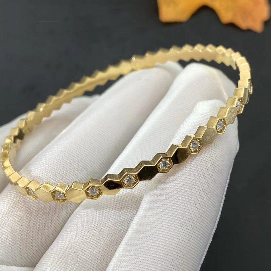 [Okajuri Jewelry]BEE LOVE GOLD DIAMOND BRACELET