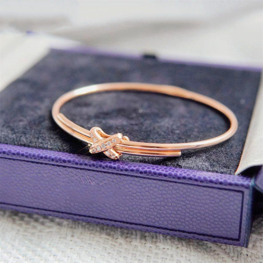 [Okajuri Jewelry]JEUX DE BRACELET PINK GOLD DIAMONDS