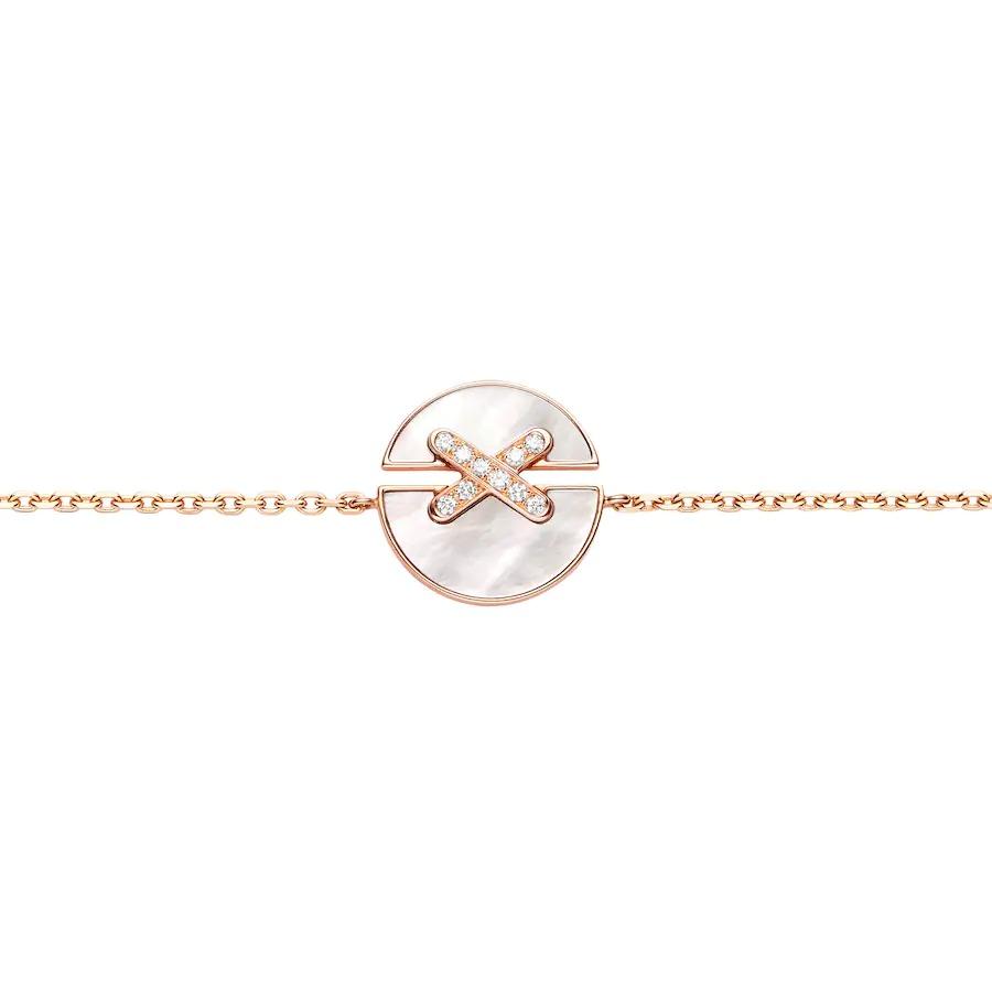 [Okajuri Jewelry]JEUX DE BRACELET MOP PINK GOLD DIAMONDS
