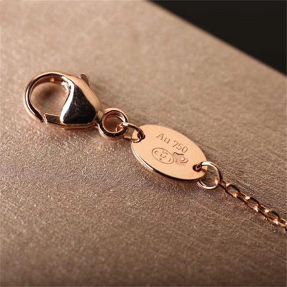 [Okajuri Jewelry]Hollow Design Four-Leaf Clover Flower Shape Ring