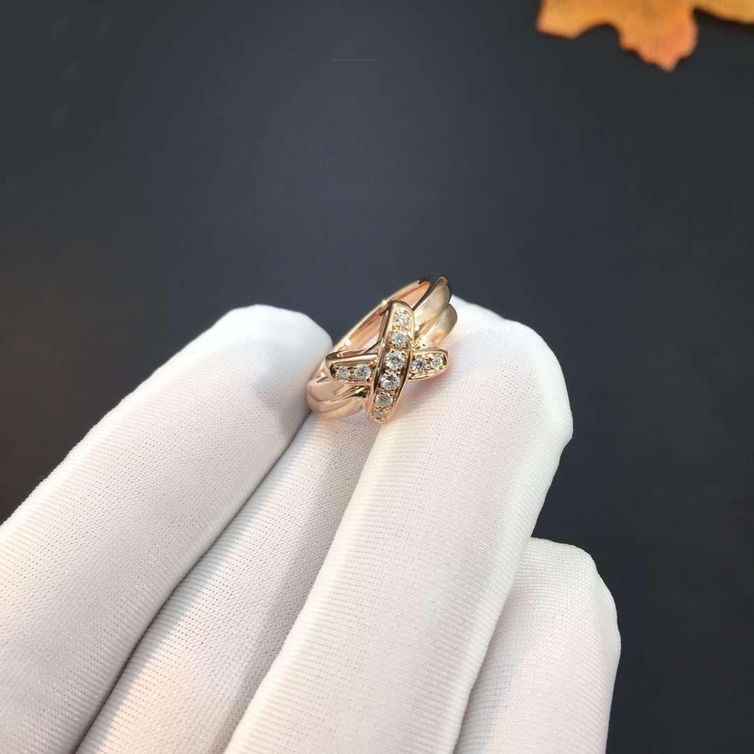 [Okajuri Jewelry]JEUX DE PINK GOLD DIAMOND RING