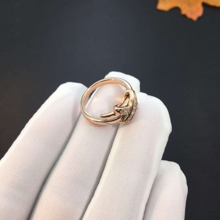 [Okajuri Jewelry]JEUX DE PINK GOLD DIAMOND RING