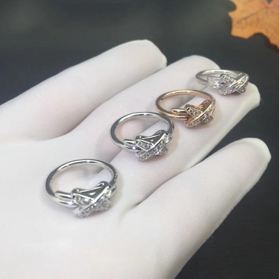 [Okajuri Jewelry]JEUX DE SILVER DIAMOND RING