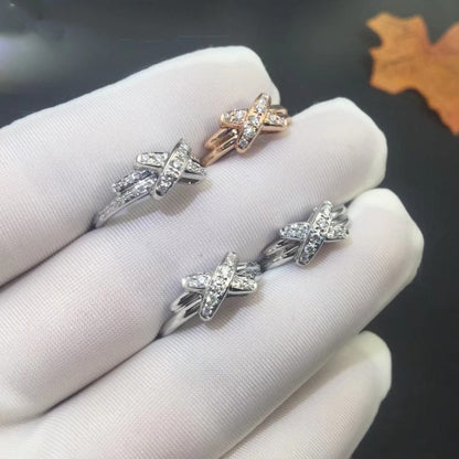 [Okajuri Jewelry]JEUX DE SILVER DIAMOND RING