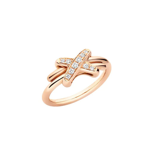 [Okajuri Jewelry]JEUX DE PINK GOLD DIAMOND RING