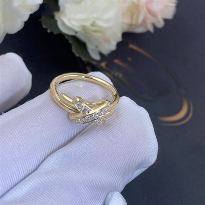 [Okajuri Jewelry]JEUX DE GOLD DIAMOND RING