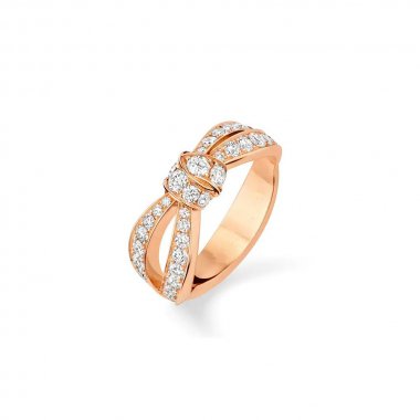 [Okajuri Jewelry]LIENS PINK GOLD DIAMOND RING