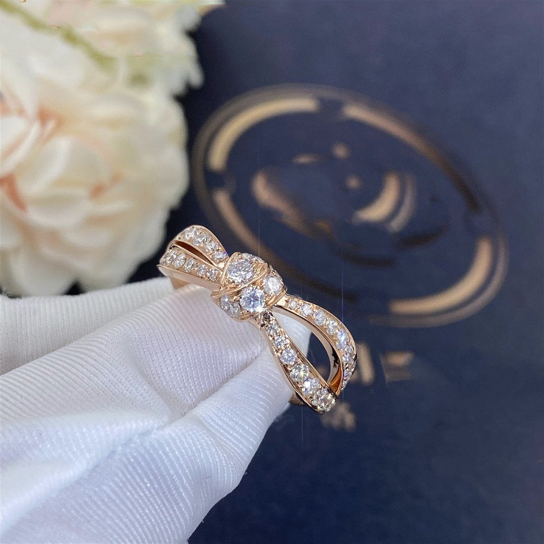 [Okajuri Jewelry]LIENS PINK GOLD DIAMOND RING