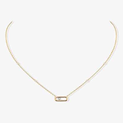 [Okajuri Jewelry]MOVE UNO DIAMOND NECKLACE