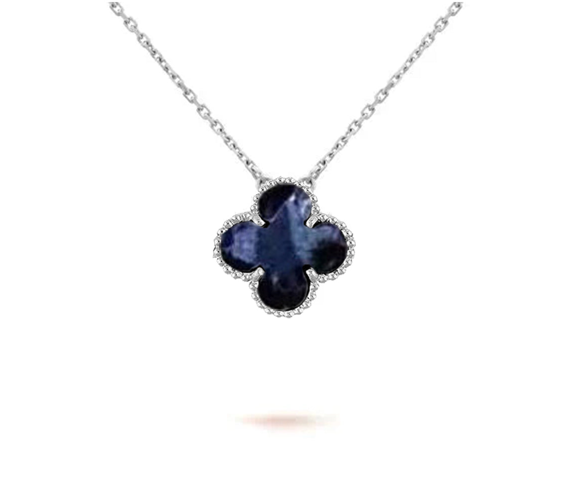 [Okajuri Jewelry] CLOVER 15MM NECKLACE SILVER COLLECTION