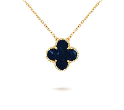 [Okajuri Jewelry] CLOVER 15MM SINGLE FLOWER NECKLACE COLLECTION