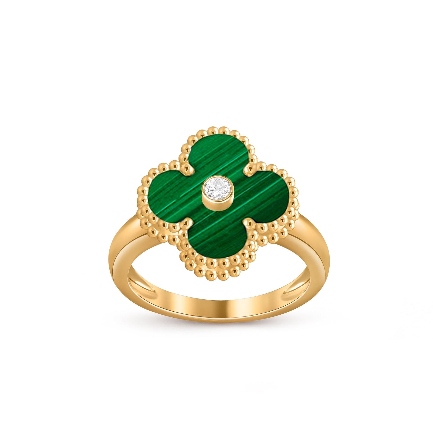 [Okajuri Jewelry] CLOVER DIAMOND RING GOLD COLLECTION