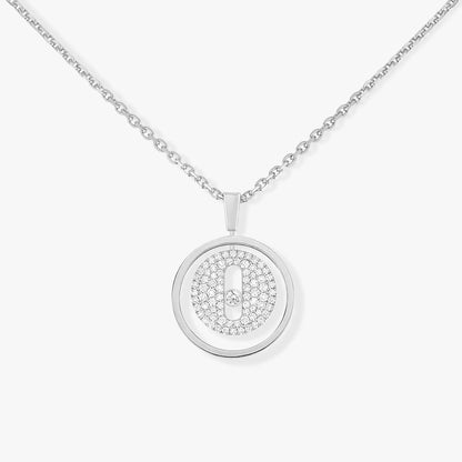 [Okajuri Jewelry]LUCKY MOVER PM PAVED NECKLACE