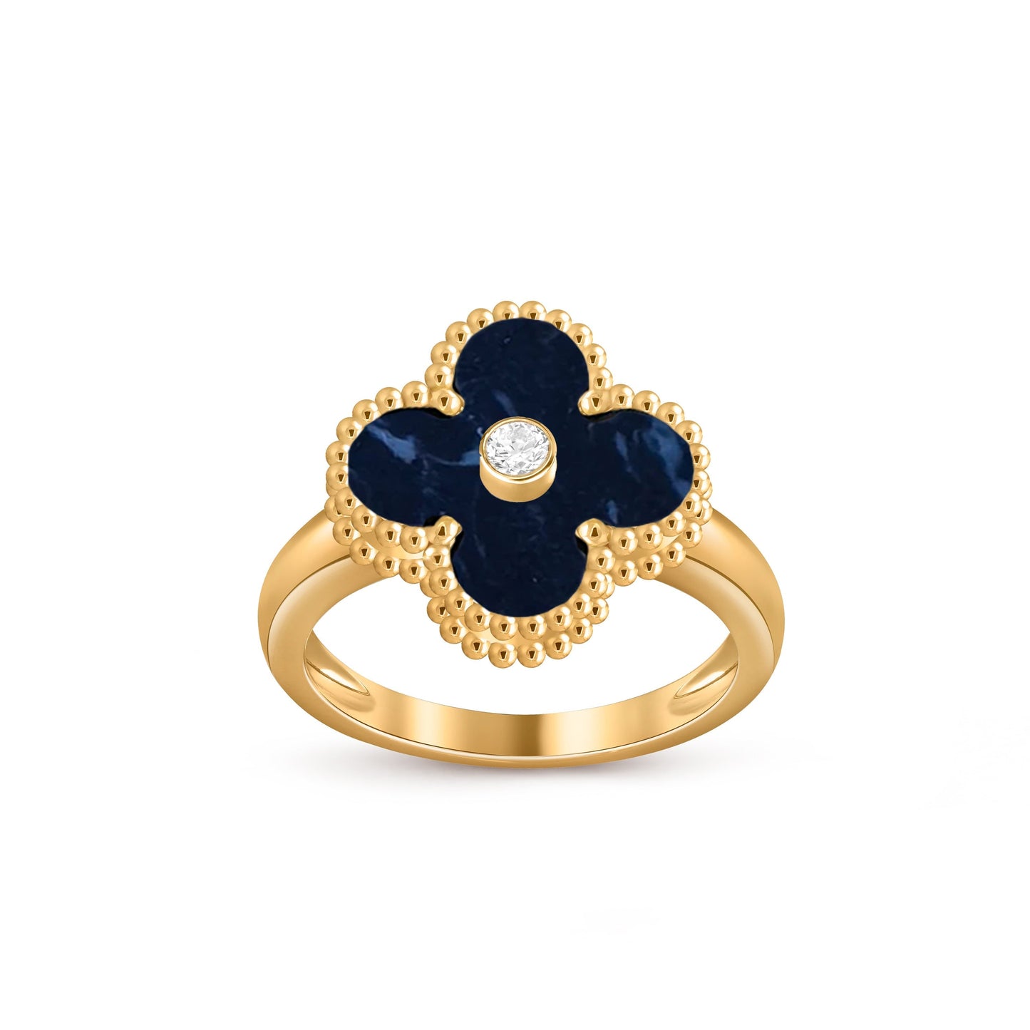 [Okajuri Jewelry] CLOVER DIAMOND RING GOLD COLLECTION