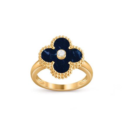 [Okajuri Jewelry] CLOVER DIAMOND RING GOLD COLLECTION