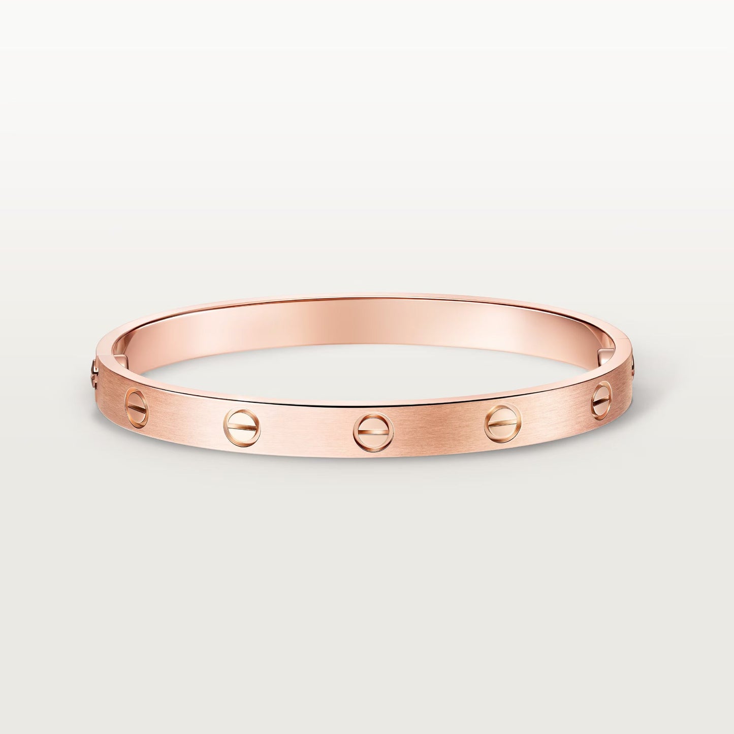 [Okajuri Jewelry] LOVE BRACELET 6.1MM BRUSHED