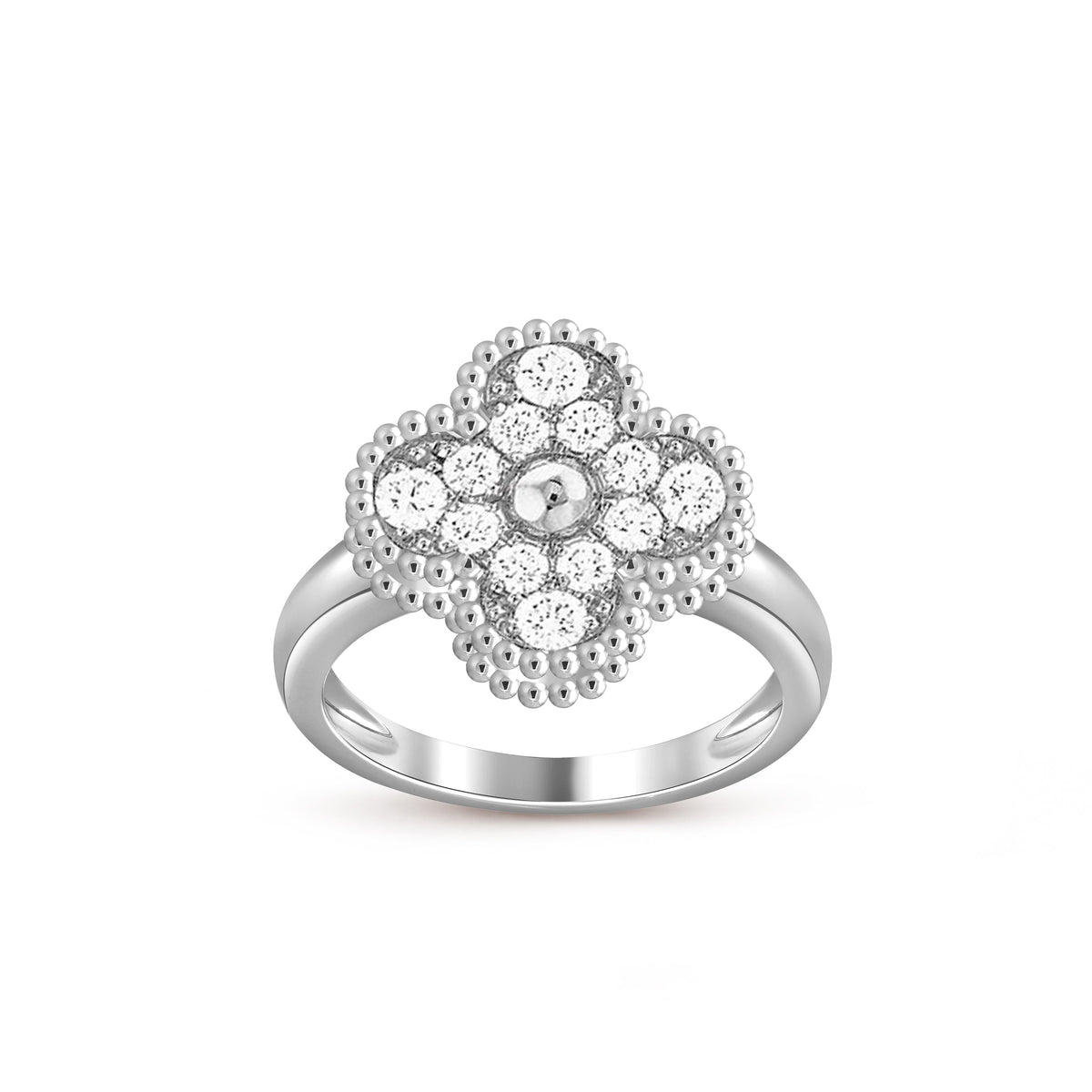 [Okajuri Jewelry] CLOVER SILVER RING COLLECTION