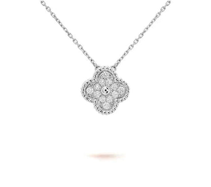 [Okajuri Jewelry] CLOVER 15MM NECKLACE SILVER COLLECTION