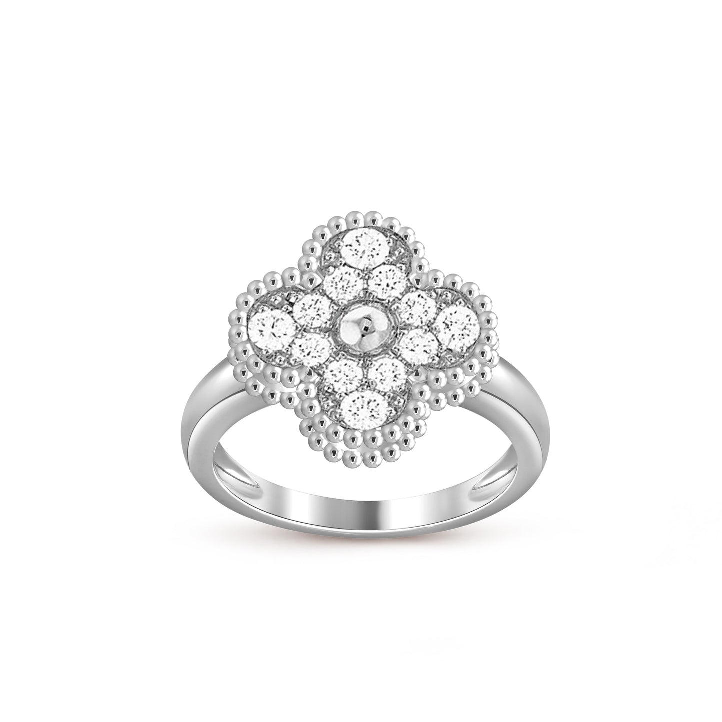 [Okajuri Jewelry] CLOVER SILVER RING COLLECTION