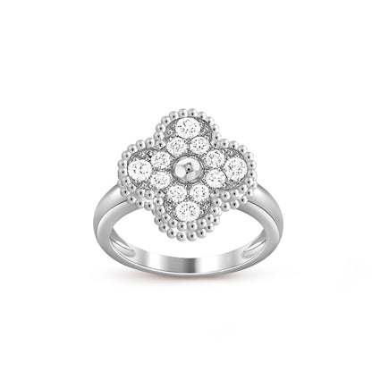 [Okajuri Jewelry] CLOVER SILVER RING COLLECTION