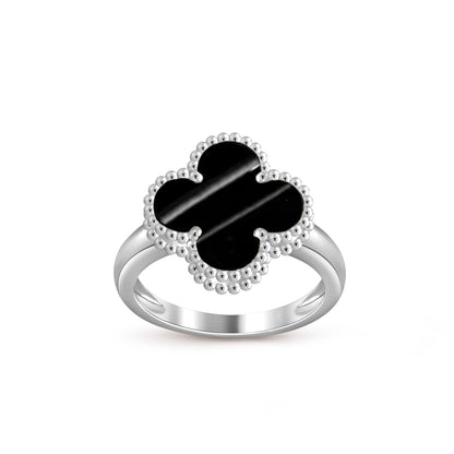 [Okajuri Jewelry] CLOVER SILVER RING COLLECTION