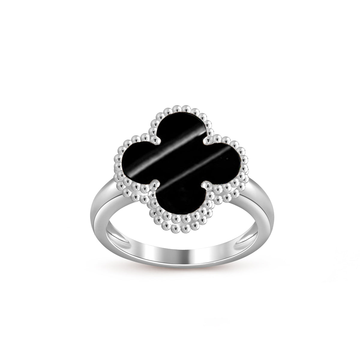 [Okajuri Jewelry] CLOVER SILVER RING COLLECTION