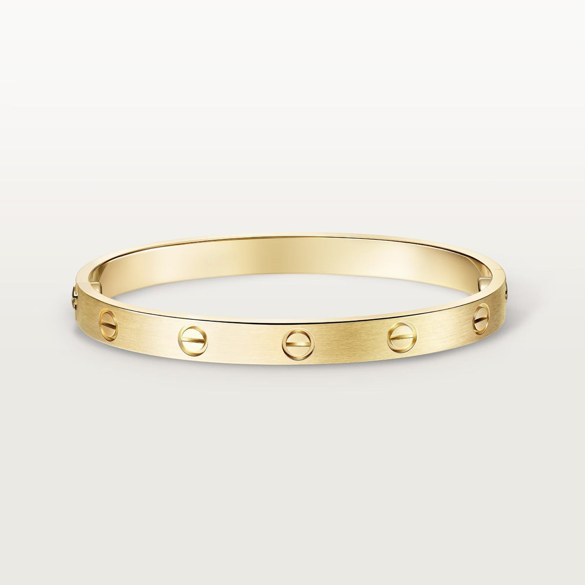 [Oakjuri™ Jewelry] ] Clover & Love & Juste 3-Piece Gold Bracelet Stack Set