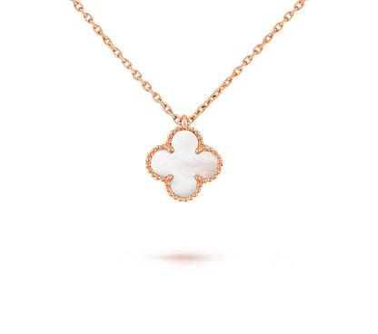 [Okajuri Jewelry] CLOVER MINI 9.5MM CARNELIANS NECKLACE COLLECTION