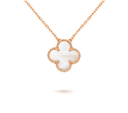 [Okajuri Jewelry] CLOVER 15MM SINGLE FLOWER NECKLACE COLLECTION