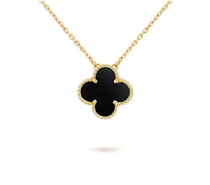 [Okajuri Jewelry] CLOVER 15MM SINGLE FLOWER NECKLACE COLLECTION