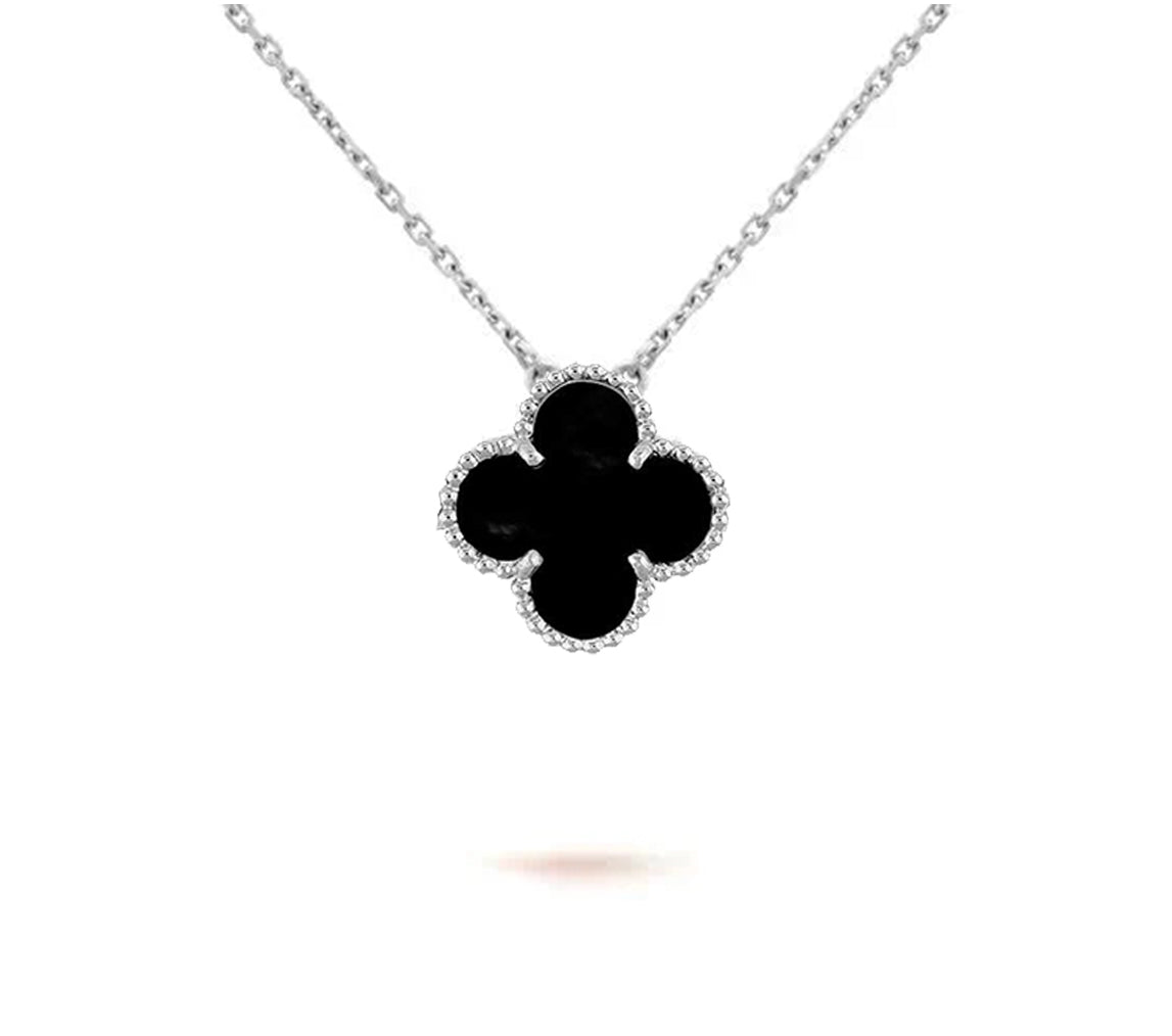 [Okajuri Jewelry] CLOVER 15MM NECKLACE SILVER COLLECTION
