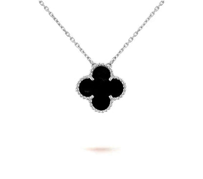 [Okajuri Jewelry] CLOVER 15MM NECKLACE SILVER COLLECTION