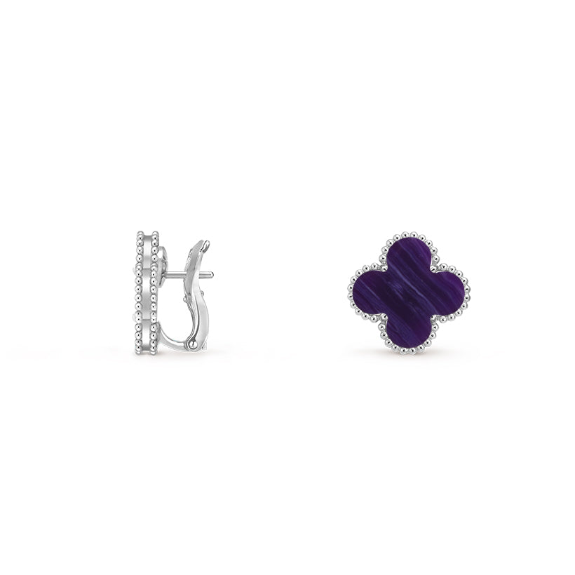 [Okajuri Jewelry] CLOVER SILVER 15MM MOP EARRINGS COLLECTION