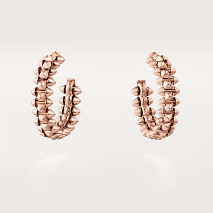 [Okajuri Jewelry]CLASH SMALL HOOP EARRINGS