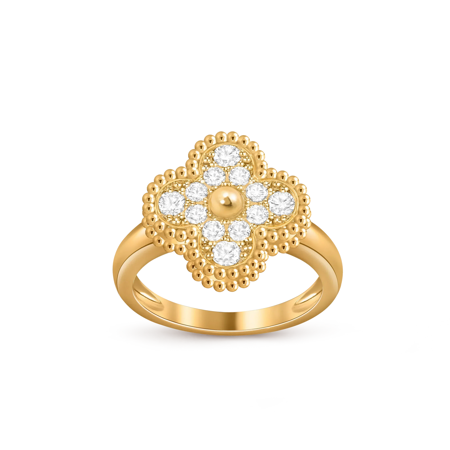 [Okajuri Jewelry] CLOVER RING GOLD COLLECTION