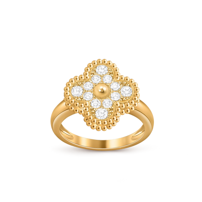 [Okajuri Jewelry] CLOVER RING GOLD COLLECTION