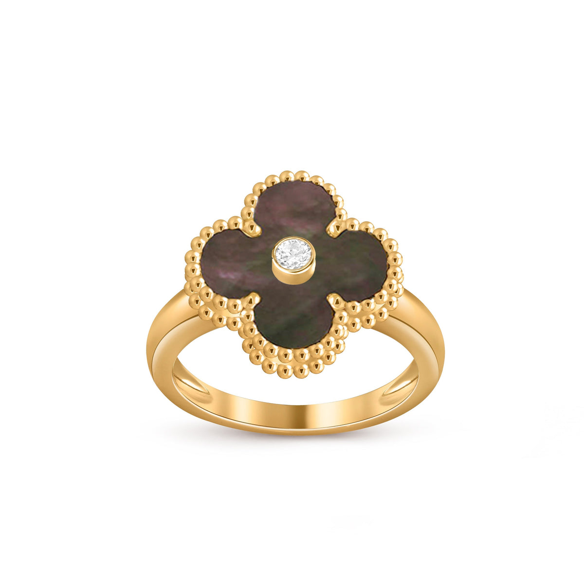 [Okajuri Jewelry] CLOVER DIAMOND RING GOLD COLLECTION