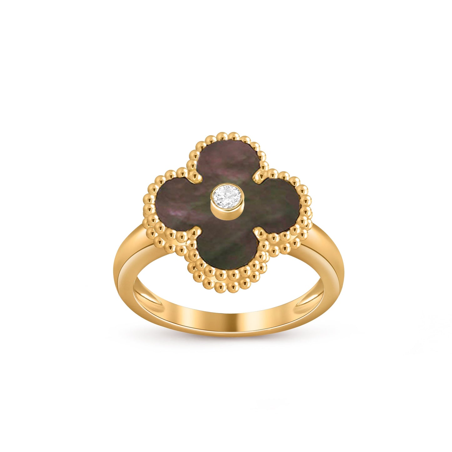 [Okajuri Jewelry] CLOVER DIAMOND RING GOLD COLLECTION