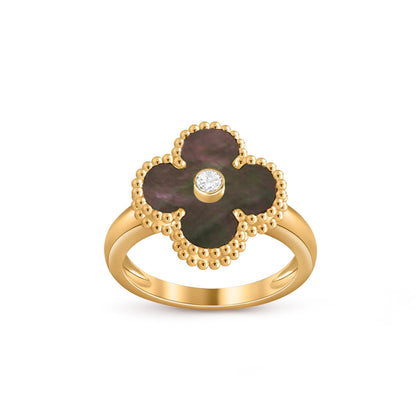 [Okajuri Jewelry] CLOVER DIAMOND RING GOLD COLLECTION