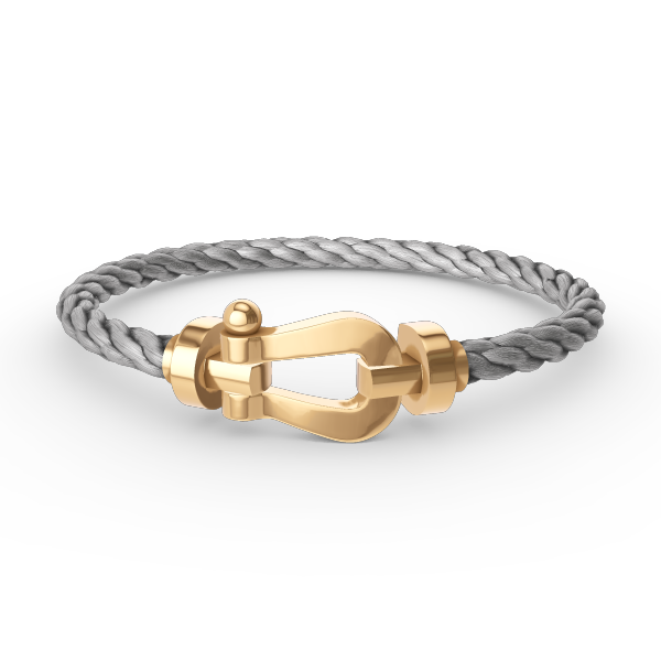 [Okajuri Jewelry]FORCE LARGE HORSESHOE NO DIAMOND BRACELET GOLD