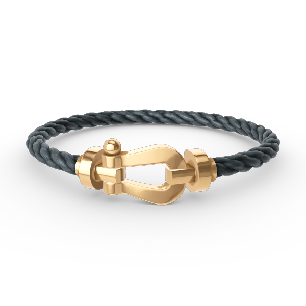 [Okajuri Jewelry]FORCE LARGE HORSESHOE NO DIAMOND BRACELET GOLD