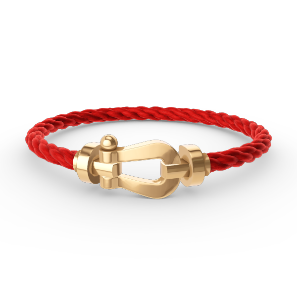[Okajuri Jewelry]FORCE LARGE HORSESHOE NO DIAMOND BRACELET GOLD