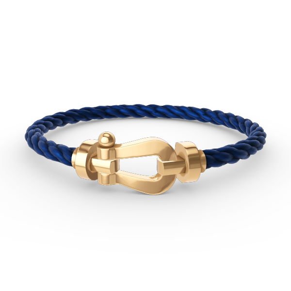 [Oakjuri™ Jewelry] ]Force Horseshoe & Clover 5 Motifs Bracelet Stack Set