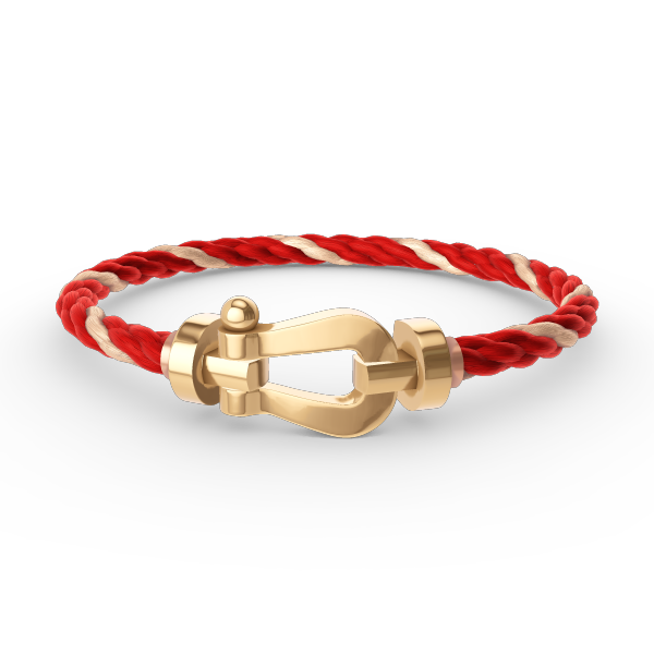 [Okajuri Jewelry]FORCE LARGE HORSESHOE NO DIAMOND BRACELET GOLD