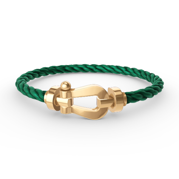 [Okajuri Jewelry]FORCE LARGE HORSESHOE NO DIAMOND BRACELET GOLD